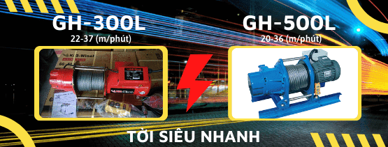 Banner tời siêu nhanh
