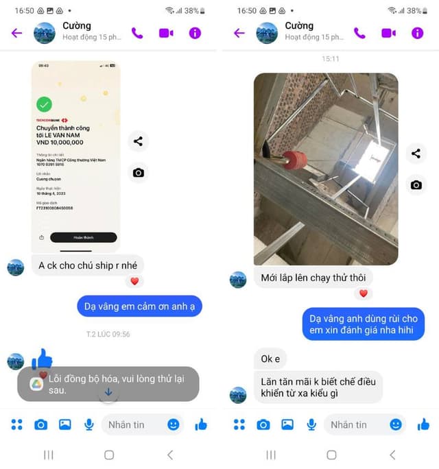 Anh Hoàng Hải bên xây dựng - Hà Nội